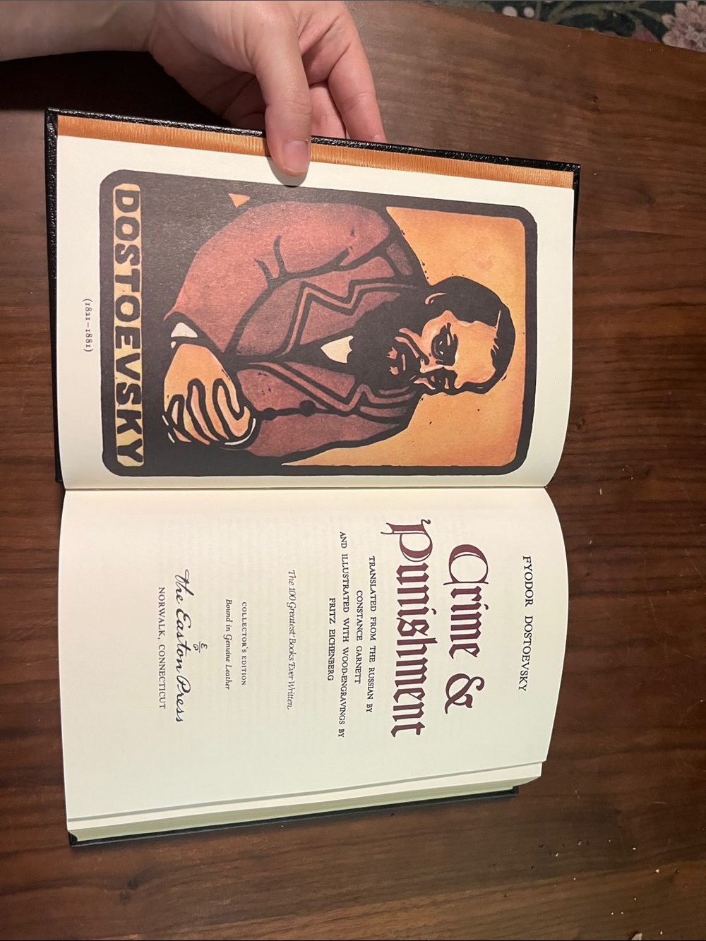 Crime and punishment the Easton press